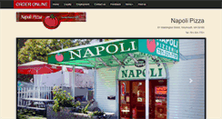 Desktop Screenshot of napolipizza.us
