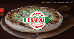 Desktop Screenshot of napolipizza.ca